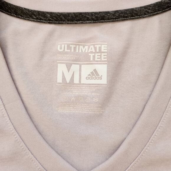 Adidas Ultimate Tee V Neck - Picture 3 of 10